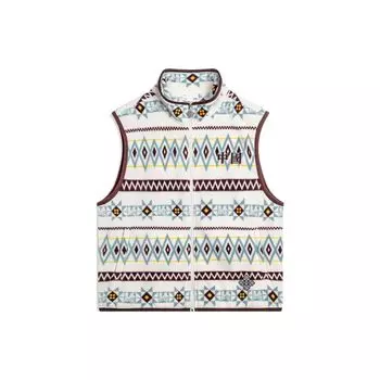 Li Ning Diamond Lined флисовый теплый свободный жилет мужские жилеты Off-White AENT007-1 3XL