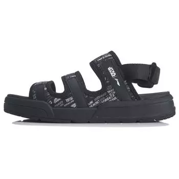 Li Ning Disney Collaboration Star Wars Sports Sandals Men Sandals Black AGUN009-51 39