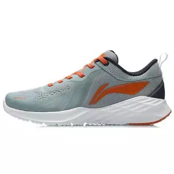Li-Ning Durable Low-Top Running Shoes Unisex Sneakers Green Orange ARHR061-5 41