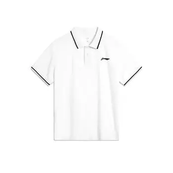 Li-Ning Дышащая универсальная рубашка-поло Мужские топы YPLV047-1 S