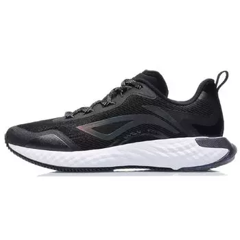 Li-Ning Дышащие легкие кроссовки с низким верхом унисекс кроссовки черные ARHR067-1 39