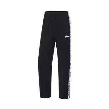 Li Ning дышащие легкие удобные трикотажные спортивные брюки мужские низы AKLT651-1 M