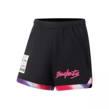 Li Ning Джимми Батлер Крутые Быстросохнущие Спортивные Модные Повседневные Профессиональные Соревновательные Баскетбольные Шорты Мужские шорты AAPV159-2 L