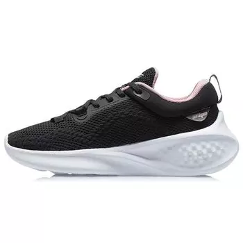 Li Ning Eazgo цельные тканые дышащие удобные спортивные туфли женские кроссовки черные ARER014-2 38