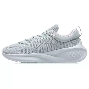 Li-Ning Eazgo One-Piece Woven Comfortable Sports Shoes Women Sneakers Dawn-Gray ARER014-4 37