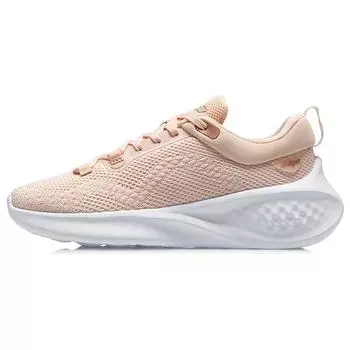 Li-Ning Eazgo One-Piece Woven Comfortable Low-Top Sports Casual Shoes Women Sneakers Peach Orange ARER014-1 38