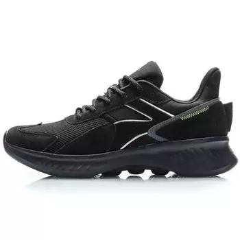 Li Ning Eazgo Shock Absorbation Balance Low Top Sports Casual Shoes Men Sneakers Black AREP017-4 40