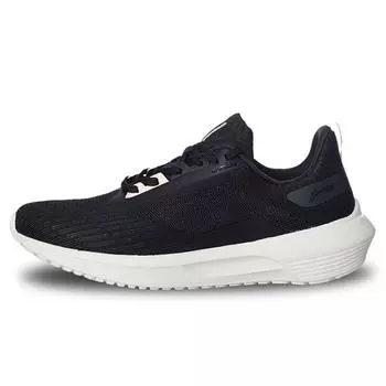Li-Ning Element One-Piece Woven Lightweight Sports Shoes Women Sneakers Black ARBQ018-2 35
