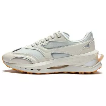 Li Ning Fang Yuan 92 Premium Shock Absorbing Wear Устойчивые к низким верхам повседневные туфли Мужские повседневные туфли Off-White AZGS005-6 43