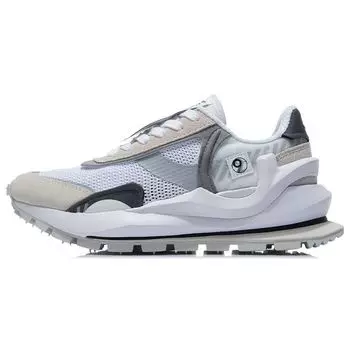 Li Ning Fang Yuan Eternal 2021 Весна Лето Парижская неделя моды ретро повседневные амортизирующие нескользящие износостойкие низкие кроссовки для бега AGCR058-1 37