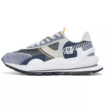 Li Ning Fang Yuan Eternal Fabric Synthetic Leather Trending Shock Absorbing Non-Slip Wear Resistance Low Top Sports Casual Shoes Men sneakers AZGS079-1 43