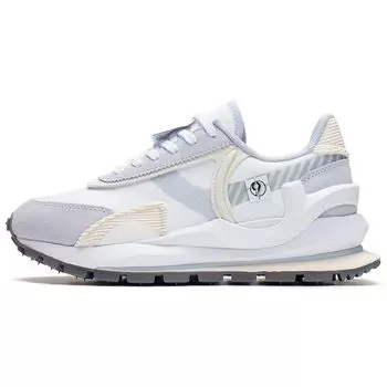 Li Ning Fang Yuan Eternal Trendy Sports Casual Shoes Women Sneakers White Blue AZGS080-3 36
