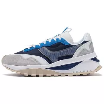 Li Ning Fangyuan Evo Удобные кроссовки с низким верхом Мужские кроссовки Микро-Кристалл-Серый AGCR227-1 39