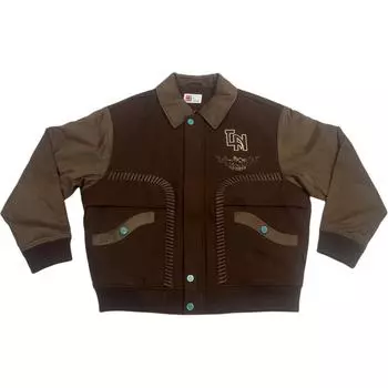 Li-Ning Fashion Series Letter Splicing Single-Breasted Lapel Long Sleeve Cotton Jacket Men jackets Brown AJMT043-1 M