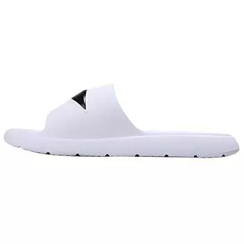 Li-Ning Fashionable Comfortable Casual Home EVA Non-Slip Slide Sandals Unisex Footwear White ASDT001-2 41