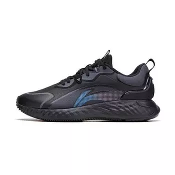 Li-Ning Fashionable Comfortable Versatile Durable Lightweight Rebound Low-Top Casual Shoes Women sneaker Black AGLU306-2 35