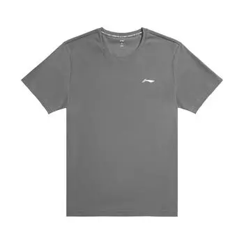 Li-Ning Fashionable Simple Versatile Casual Breathable Sports Short Sleeve T-Shirt Unisex Tops Guangdong-Blue ATSU835-3 XL