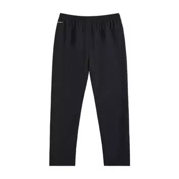 Li-Ning Fashionable Versatile Comfortable Outdoor Simple Knitted Sports Pants Unisex bottoms Black AYKV819-1 M