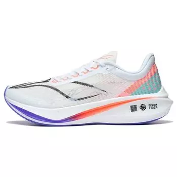 Li Ning Feidian 3.0 Challenger Dopamine Высокоэффективные амортизирующие ударопоглощающие мужские кроссовки Standard-White ARMT037-4 45