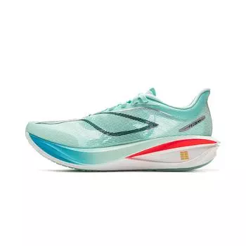 Li Ning Feidian 5 Challenger Носок Верх Технология Ультра Профессиональные Амортизирующие Кроссовки для Скоростных Тренировок Мужские кроссовки Островной-Синий ARMV001-20 41