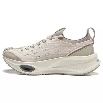 Li Ning Feidian CRC амортизирующие износостойкие нескользящие низкие модные повседневные туфли унисекс кроссовки серые AZGU001-4 39