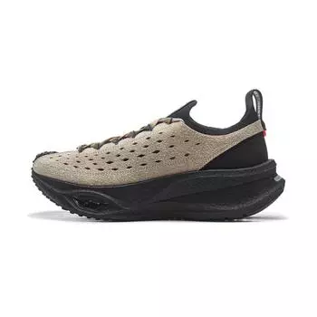 Li Ning Feidian CRC Trend спортивная повседневная обувь унисекс повседневная обувь бархатно-мышино-коричневый черный AZGU043-9 38