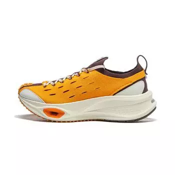 Li Ning Feidian CRC удобные универсальные амортизирующие износостойкие низкие кроссовки унисекс кроссовки оранжево-коричневые AZGU001-1 42