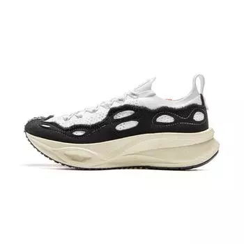 Li Ning Feidian Trail Модные спортивные Нескользящие Износостойкие Низкие Повседневные Кроссовки Унисекс Повседневная Обувь Черно-белые AZGV075-6 37