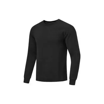 Li-Ning Мужская толстовка Fitness Series All-Weather Plain Crew Neck, черная, AWDT737-1 L