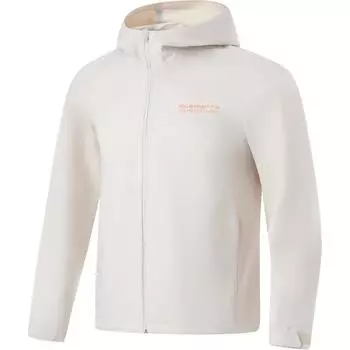 Li-Ning Fitness Series Casual Comfortable Hooded Cardigan Windbreaker Men outerwear Mica-Gray AFDU093-3 XXL