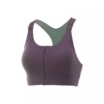 Li-Ning Fitness Series Casual Minimalist Solid Color Comfortable Breathable Sports Underwear Women underwear Sweet-Grape-Purple AUBV004-8 M