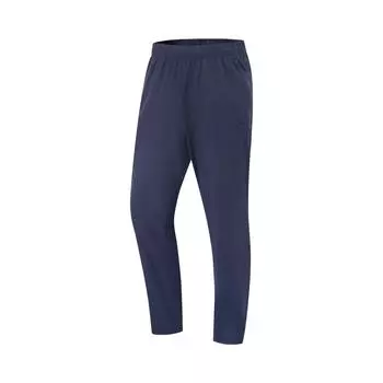 Li-Ning Fitness Series Casual Simple Solid Color Knitted Sports Pants Men bottoms Ink-Blue AKYV025-7 S
