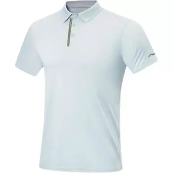 Li-Ning Fitness Series Comfortable Versatile Short Sleeve Polo Shirt Men tops Light-Green APLT011-4 L
