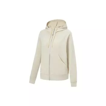 Li Ning Fitness Series однотонная свободная толстовка с капюшоном женская толстовка Foam-Haky AWDT524-2 XS