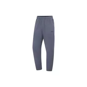 Li-Ning Fitness Series, однотонные, прямые, быстросохнущие, крутые спортивные штаны, мужские штаны, холодно-коричнево-черные, AKLT495-3 3XL