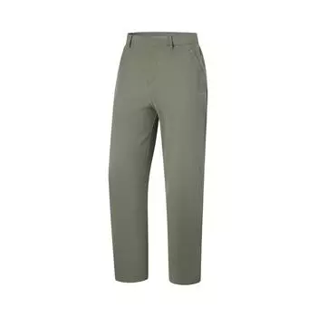 Li Ning Fitness Series однотонные, средней талии, ледяной шелк, быстросохнущие, удобные, универсальные, прямые, повседневные брюки, мужские низы Luo-Yan-зеленый AKLU699-2 3XL