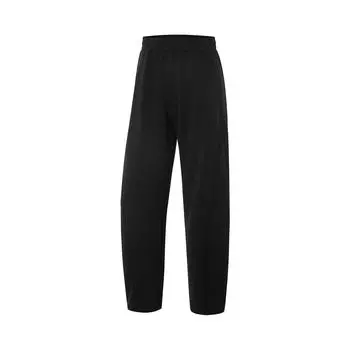 Li Ning Fitness Series Spring Straight Loose Knit Sports Брюки женские Брюки Черные AKLV034-3 XS