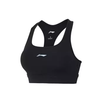 Li Ning Fitness Series Yoga эластичное обтягивающее тканое спортивное нижнее белье женское нижнее белье черное AUBR060-1 M