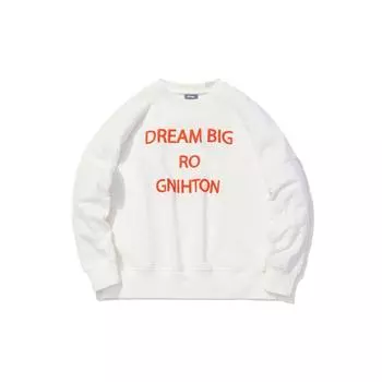 Li Ning флисовая подкладка свободный повседневный спортивный свитшот с круглым вырезом женский свитшот Off-White AWDQ698-3 S