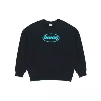 Li Ning флисовая подкладка теплая свободная толстовка с круглым вырезом мужская толстовка стандартная-черная AWDQC98-2 XS