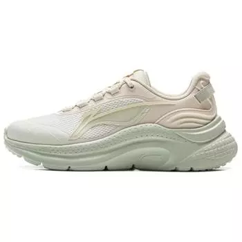 Li Ning Flow Cloud Удобные Модные Универсальные Нескользящие Износостойкие Дышащие Низкие Повседневные Кроссовки для Бега Женские кроссовки ARSV044-4 37