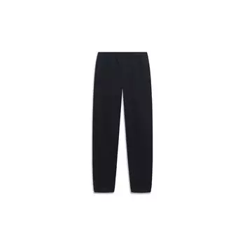 Li Ning Free Growth однотонные эластичные прямые повседневные спортивные брюки женские брюки черного цвета AKLT228-2 L