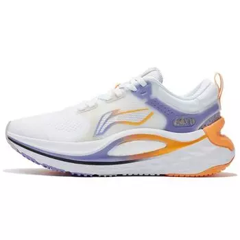 Li-Ning Furious Rider 6 Белые Синие Фиолетовые Женские Кроссовки Стандарт-Белые ARZS002-6 35