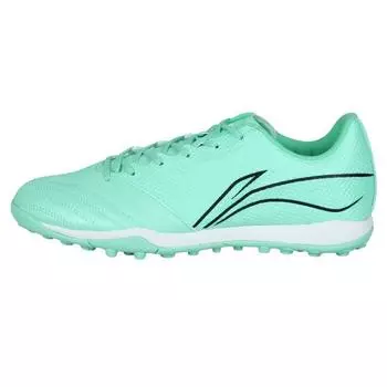 Li-Ning Футбольные бутсы мужские из синтетической кожи с шипами из термополиуретана, цвет «ледяной зеленый» ASTS007-8 45