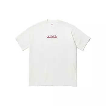 Li-Ning Футболка с круглым вырезом и логотипом Oversized, топы унисекс, Off-White AHSU255-1 XL