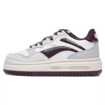 Li Ning Future C1 Classic Trend амортизирующие нескользящие повседневные туфли средней высоты женские кроссовки AGCT244-1 35