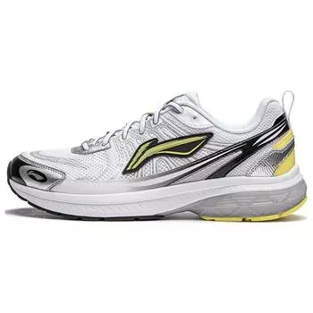 Li Ning Fuyiao 1.0 V3 легкие высокопрочные амортизирующие прочные низкие кроссовки для бега мужские кроссовки серебристые ARXU003-4 42