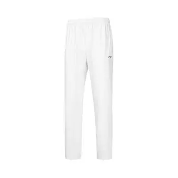 Li Ning Group Purchase Series Lace Logo Прямые повседневные трикотажные спортивные брюки мужские низы стандартные-белые AYKU639-1 3XL