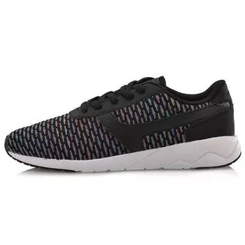 Li-Ning Heather One-Piece Woven Low-Top Sports Shoes Unisex Sneakers Blue Yellow Black ARCM003-6 43