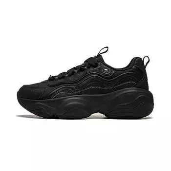Li Ning Honey V2 модные классические удобные нескользящие прочные низкие повседневные туфли для повседневной носки женские повседневные туфли черного цвета AGCU296-2 36